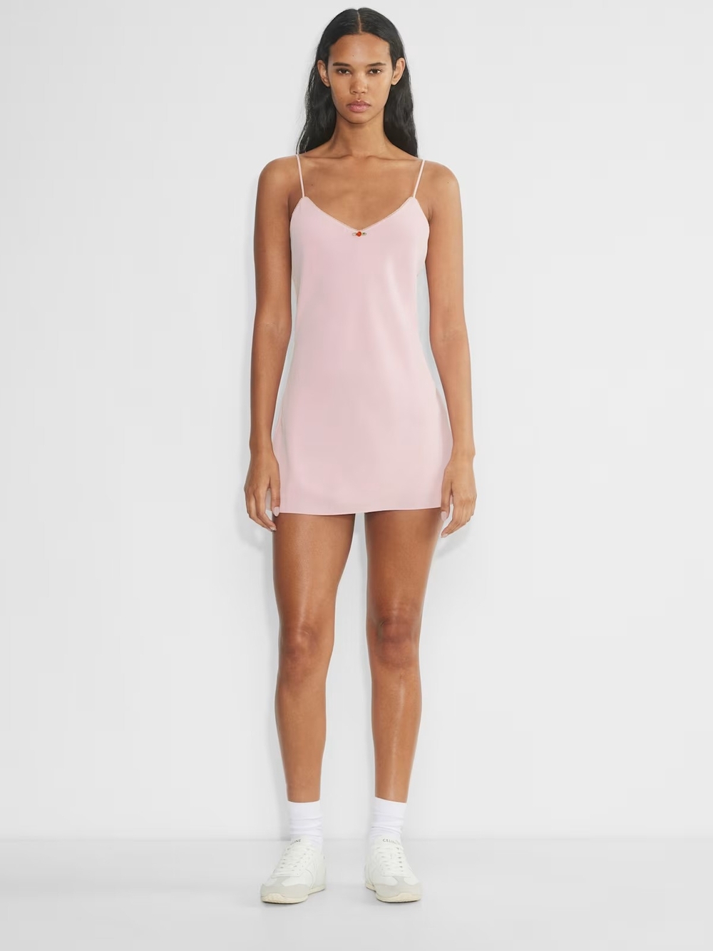 Aritzia  Sunday Best Blush Pink Mini Dress Size L